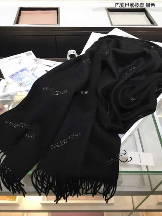 New Women Balenciaga Scarf Fashion Cashmere Scarves For Lady Winter Shawls 10